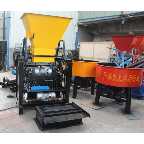 Cement Brick Machine Easy Mixing And Installation Block Making Machine Supplier